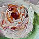 Картина маслом «Белые пионы». Картины. Alisaart-1. Ярмарка Мастеров.  Фото №4