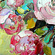 Painting of peonies 'Mood to write poetry' oil on canvas. Pictures. Multicolor Gallery. Online shopping on My Livemaster.  Фото №2