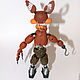 Игрушка из полимерной глины персонаж компьютерной игры Foxy. Мягкие игрушки. sKAzki Катерина Резниченко. Ярмарка Мастеров.  Фото №5