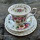 Чайное трио Цветы месяца. Royal Albert, Чайные пары, Челябинск,  Фото №1