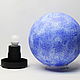 Голубой светильник в виде звезды Сириус 25 см (голубой ночник шар). Ночники. Lampa la Luna byJulia. Ярмарка Мастеров.  Фото №5