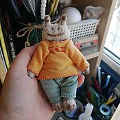 Куклы и игрушки handmade. Livemaster - original item Teddy The Snail. Handmade.