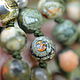 IN LOVE WITH AUTUMN - Buddhist rosary 108 jasper rhyolite. Rosary. Jewerly for Happiness. My Livemaster. Фото №5