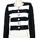 Size 44. Stylish black and white jacket made of thick knitwear. Jackets. Butichok from N.. My Livemaster. Фото №4