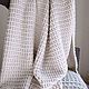 Вязаный плед.Плед ручной вязки 130×180 см. Пледы. Woolmood-store. Ярмарка Мастеров.  Фото №6