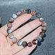 Bracelet made of natural stone Agate Botswanas cut. Bead bracelet. naturalkavni. Online shopping on My Livemaster.  Фото №2