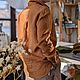 Льняная рубашка. Рубашки. Simply Wear by Di (Prokhorova Diana). Ярмарка Мастеров.  Фото №4
