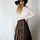 Luxury skirt 'La Boheme'. Skirts. Allayarova Lira (lira-felt). Online shopping on My Livemaster.  Фото №2
