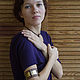 Bracelet Chronophotography. Bead bracelet. Asya Vasina (observations). Online shopping on My Livemaster.  Фото №2