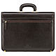 Oscar leather briefcase (dark brown). Brief case. Russian leather Guild. My Livemaster. Фото №6