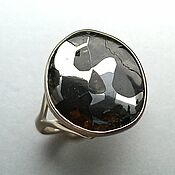 Украшения handmade. Livemaster - original item Ring: Meteorite ring 