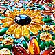 Painting Amber Sunflowers. Semi-precious stones, marble mosaic. Pictures. House of the Sun (irina-bast). My Livemaster. Фото №6