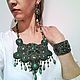 Колье, браслет и серьги 30458. Комплекты украшений. HANDMADE  MELNIKOVA OLGA. Ярмарка Мастеров.  Фото №6