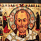 Order Icon on gesso 'St. Nicholas'. ikon-art. Livemaster. . Icons Фото №3