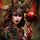 Головной убор "Lilith". Рога. Ego_ART. Ярмарка Мастеров.  Фото №5
