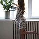 Халат женский атласный. Халаты. Авторское ателье Лидии Фатеевой (your-day). Ярмарка Мастеров.  Фото №5