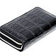 Клатч из кожи крокодила на двух молниях IMA0002B4. Клатчи. CrocShop товары из экзотической кожи. Ярмарка Мастеров.  Фото №4