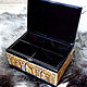 Copy of Amber stone chest «Fable». Box. Russian souvenirs (beresta-ural). Online shopping on My Livemaster.  Фото №2