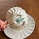 Заказать Винтаж: Belleek чайная пара ракушка. AntiqueLA. Ярмарка Мастеров. . Кружки винтажные Фото №3