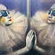 Потрясающие портреты COMMEDIA DELL’ARTE. Открытки. Tatyana-3f0. Интернет-магазин Ярмарка Мастеров.  Фото №2