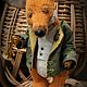 Заказать Лис трубач тедди-зверушки. Teddy-zoo. Ярмарка Мастеров. . Прикольные подарки Фото №3