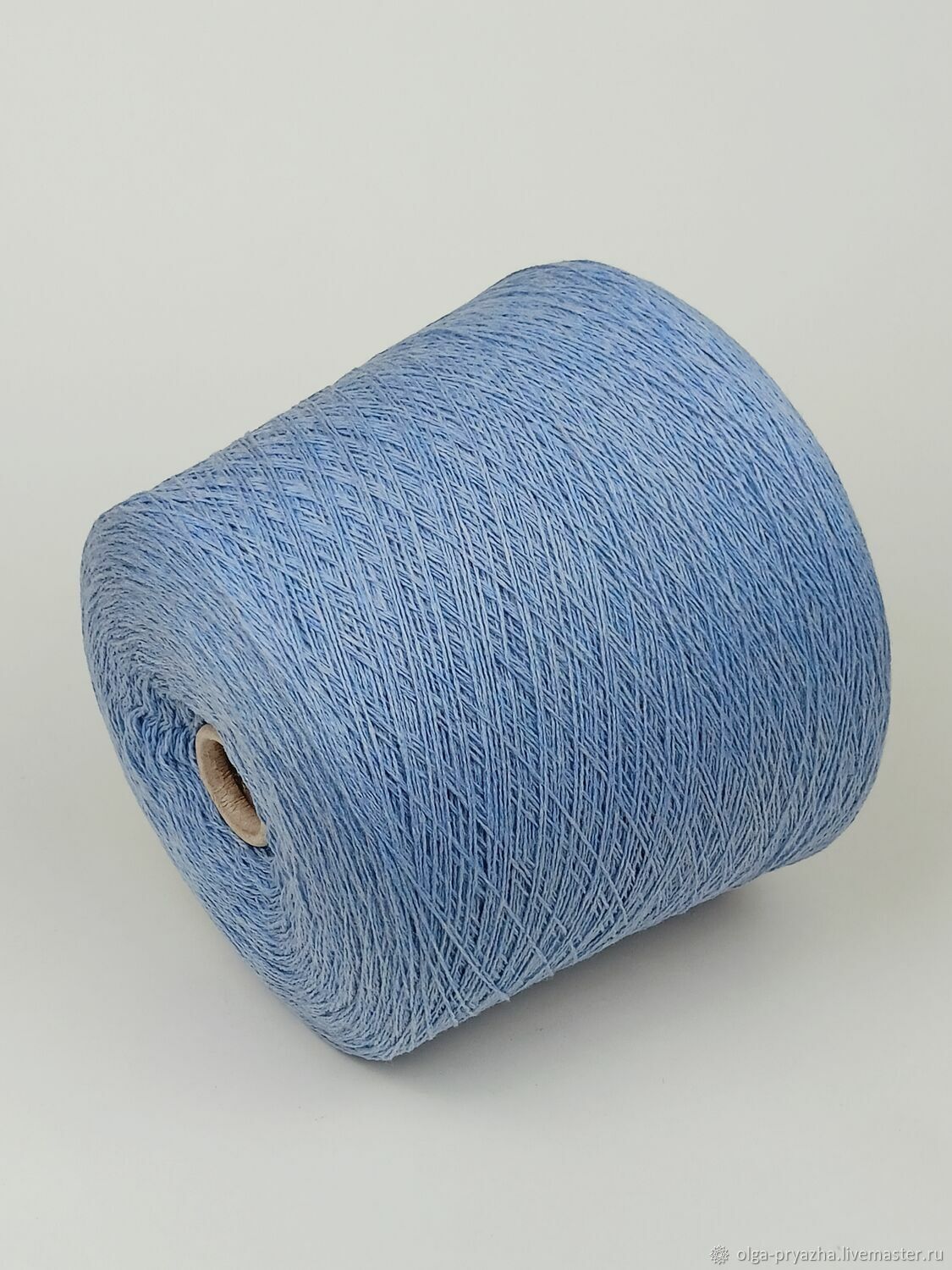 Loro Piana art.Coarsehair, 700м/100гр, небесно-голубой меланж купить в ...