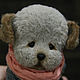 Gray-blue puppy Loki. Stuffed Toys. My favorite Teddy bear. Online shopping on My Livemaster.  Фото №2