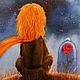 Order Painting 'The Little Prince' oil on canvas. Kind paintings by Irina Belozerova. Livemaster. . Pictures Фото №3