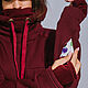 Snowboard hoodie 'Rubin' 54/56. Sweater Jackets. BORMALISA. My Livemaster. Фото №4