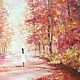 Oil painting ' Autumn tango'. Pictures. Dreamland-oz (dreamland-oz). Online shopping on My Livemaster.  Фото №2