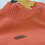 Одежда handmade. Livemaster - original item Jerseys: Warm merino sweater. Handmade.