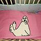 Baby blanket ' My seal». Baby blankets. Petelka. Online shopping on My Livemaster.  Фото №2