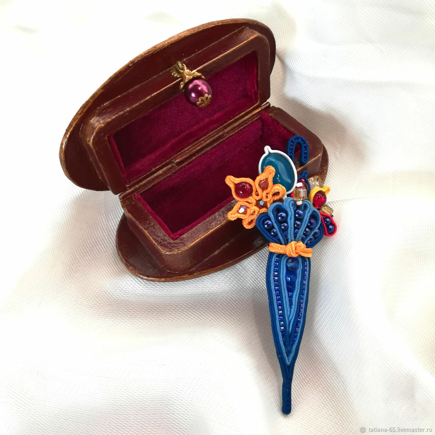 Брошь-булавка: \"Зонтик\" в интернет-магазине Ярмарка Мастеров по цене ...