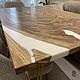 Обеденный стол из слэба карагача. Столы. Akutrau Woodworking. Ярмарка Мастеров.  Фото №6
