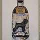 Decorative bottle 'Black Terrier', Pictures, Moscow,  Фото №1