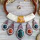 Necklace from polymer clay. BOHO jewelry sets EGYPT, Jewelry Sets, Zelenograd,  Фото №1