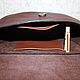 Кожаная сумка. Классическая сумка. Wood Leather (Егор). Ярмарка Мастеров.  Фото №6