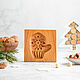 MITTEN wooden gingerbread/honeycake mold. Form. Texturra (texturra). Ярмарка Мастеров.  Фото №4