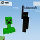 Крипер Эндерман_ Майнкрафт/Minecraft. Игровые наборы. 3D-шки. Ярмарка Мастеров.  Фото №5