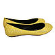 Order Ballet flats from Python SPRING. Exotic Workshop Python Fashion. Livemaster. . Ballet flats Фото №3
