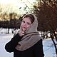 Снуд-капюшон "Сибирь". Снуды. LanaSvet (Светлана Хватова). Интернет-магазин Ярмарка Мастеров.  Фото №2