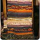 Домотканый шарф-палантин ZHUKOVI TEXTILES