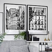 Картины и панно handmade. Livemaster - original item Paris photo Black and white paintings City Architecture Posters on the wall 2. Handmade.