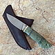 Нож "Саом-2" х12мф стаб.карелка, Ножи, Ворсма,  Фото №1