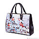 The average bag of 'bullfinches on the branch'. Classic Bag. Pelle Volare. Online shopping on My Livemaster.  Фото №2