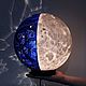 Луна + Небесная сфера (30 см) светильник 2 в 1. Ночники. Lampa la Luna byJulia. Интернет-магазин Ярмарка Мастеров.  Фото №2