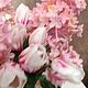 "Нежная сирень"-букет в вазе в имитации воды. Букеты. Flowers16kzn-. Ярмарка Мастеров.  Фото №9