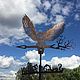 A weathervane on the roof, 'Owl'. Vane. arnometaldecor. Online shopping on My Livemaster.  Фото №2
