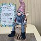 Гном скандинавский текстильный поварёнок. Игрушки. Мир игрушек. Ярмарка Мастеров.  Фото №4