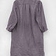 Платье-рубашка из льна в цвете "какао". Рубашки. LINEN & SILVER ( ЛЕН и СЕРЕБРО ). Ярмарка Мастеров.  Фото №5